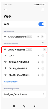 ANAC Visitantes