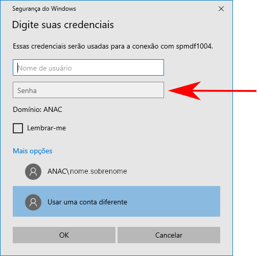 Conexão RDP