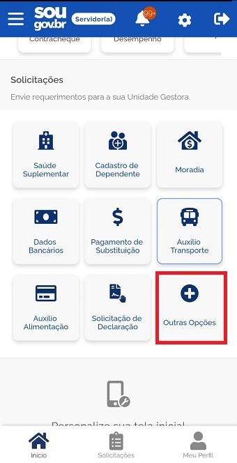 Token Solicitação